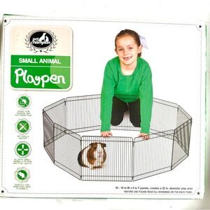 Champion Black Small Animal Playpen New in‎ box Ships next day